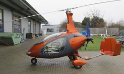 CAVALON 36 Bentley Orange Metallic Alcantara Anthracite Gray AutoGyro