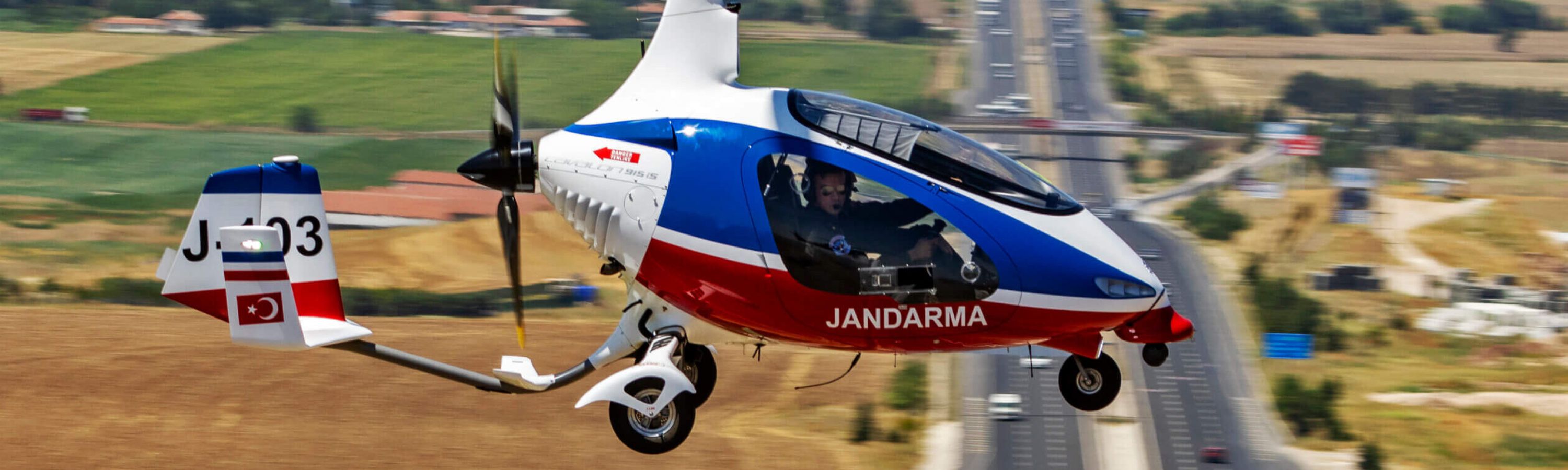 Jandarma Report 1 AutoGyro Cavalon Sentinel Turkish Jandarma