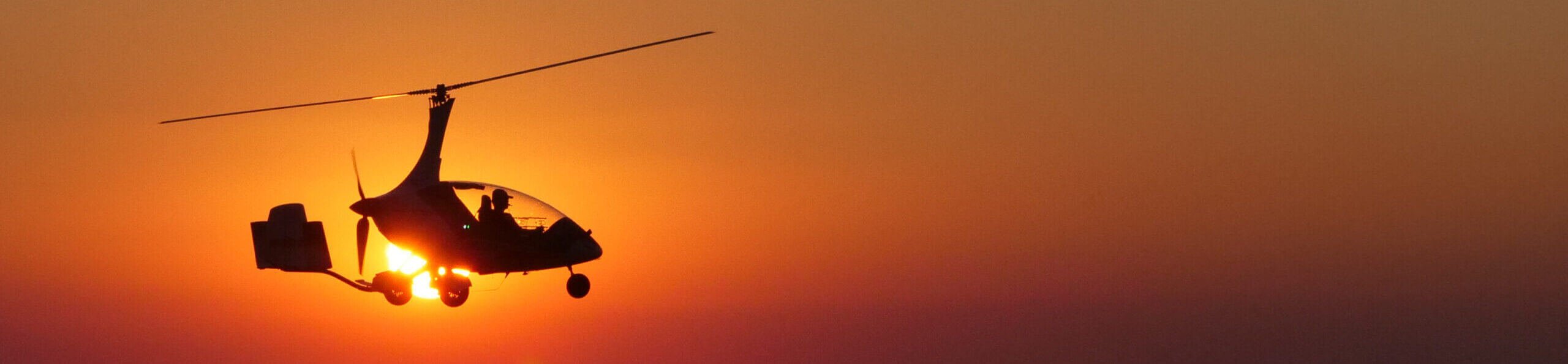 AutoGyro Calidus in full sunset