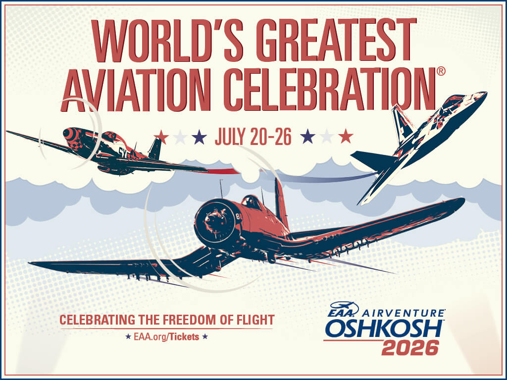 Meet us at EAA AirVenture Oshkosh 2026!